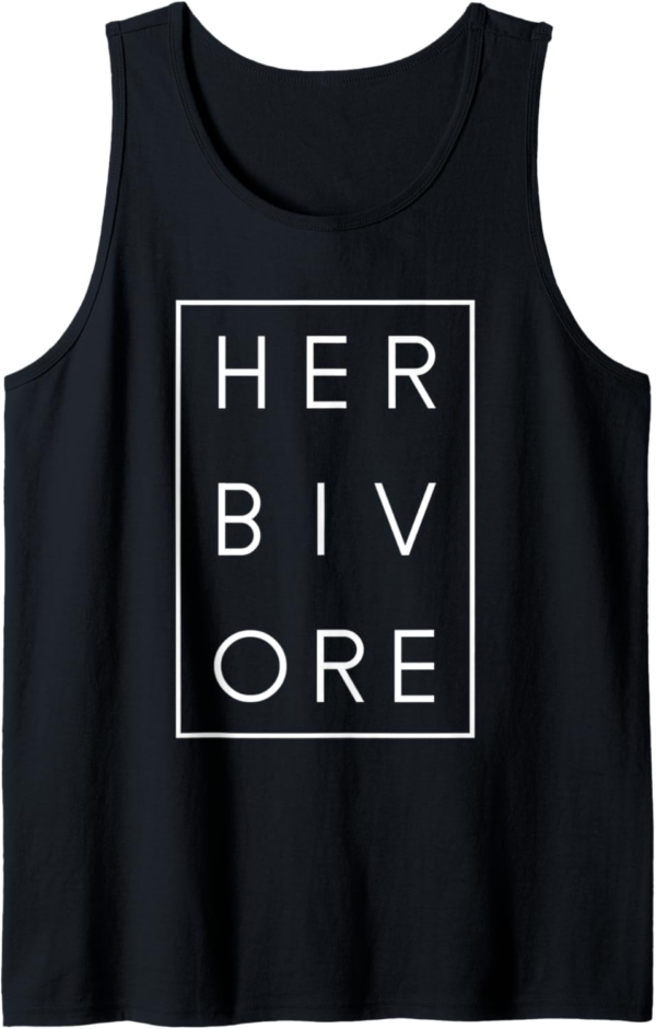 Herbivore Vegetarian Vegan Tank Top - Image 2